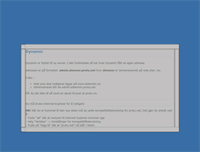 Tablet Screenshot of dynamic.protu.no